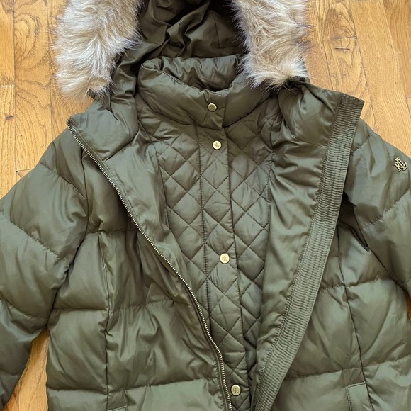 NWOT Lauren Ralph Lauren Down Coat - Picture 6 of 13